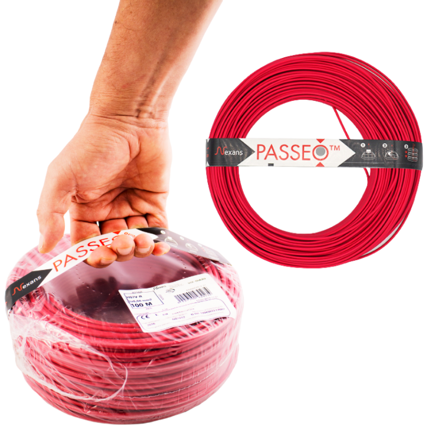 Nexans PASSEO 1x1mm2 Red R200